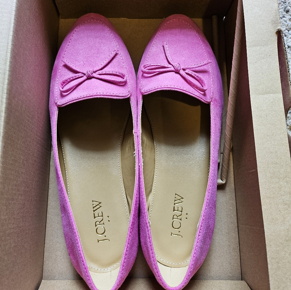 J Crew Women Loafers with Bow